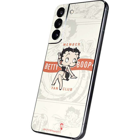 Betty Boop Member Fan Club Galaxy S22 Plus Skin